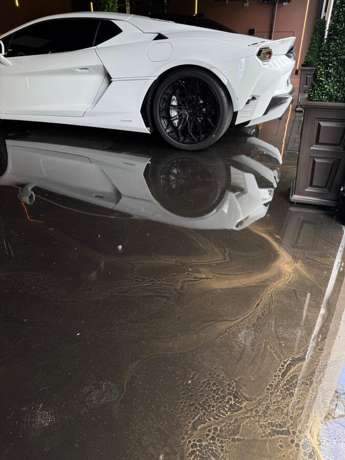 2 Car Garage - Durham - Metallic Black + Gold 2 Car Garage - Durham - Metallic Black + Gold